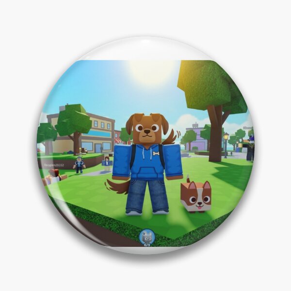 Item preview, brown dog roblox designed and sold by D TEE.