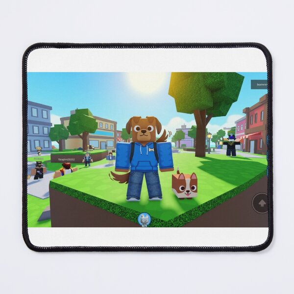 Item preview, brown dog roblox designed and sold by D TEE.