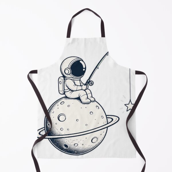 Item preview, Minimalist Astronaut Fishing designed and sold by Ahmed Nedji.