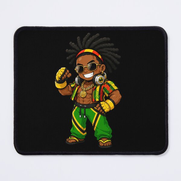 Item preview, Chibi Dee Jay Street Fighter 6 | SF6 Fanart designed and sold by bapupa.