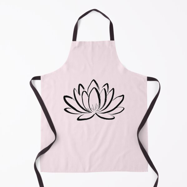 Item preview, Lotus Flower Spiritual Zen Line Art designed and sold by jianina-alondra.