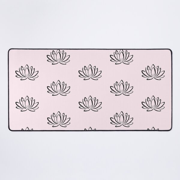 Item preview, Lotus Flower Spiritual Zen Line Art designed and sold by jianina-alondra.