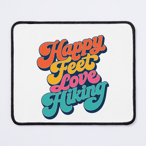 Item preview, Happy Feet Love Hiking designed and sold by PrintSparkDesigns.