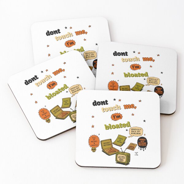 Item preview, don't touch me I'm bloated designed and sold by LaughandLaugh.