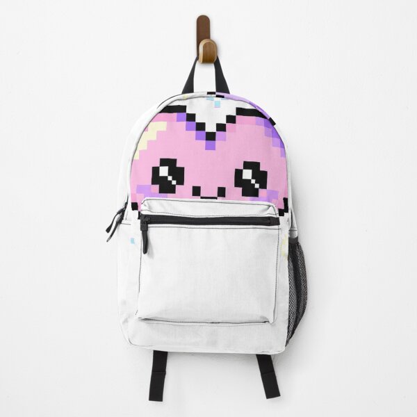 Item preview, Kawaii Pixel Heart With Angel Wings - Extra Life - Pastel 8Bit Gaming Sticker designed and sold by Petringo.