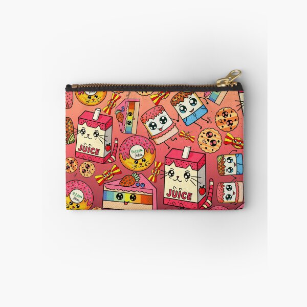 Item preview, Retro Kawaii Snack and Dessert Pattern designed and sold by suha-art.