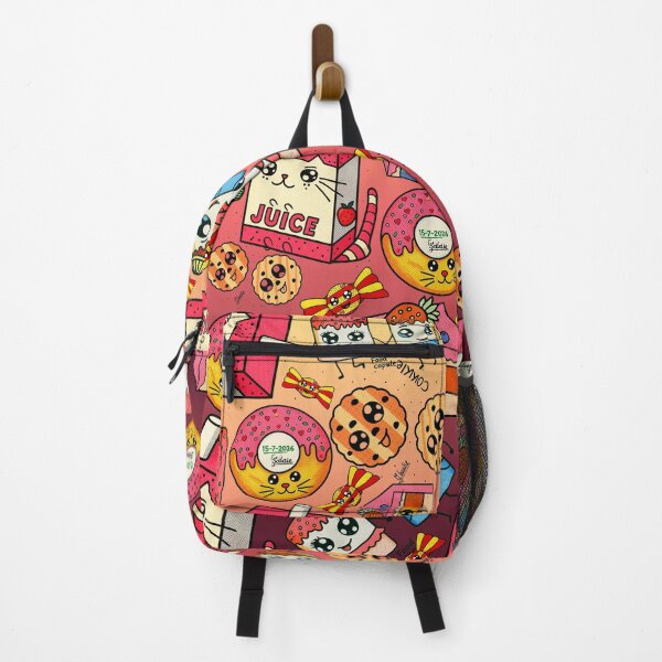 Item preview, Retro Kawaii Snack and Dessert Pattern designed and sold by suha-art.