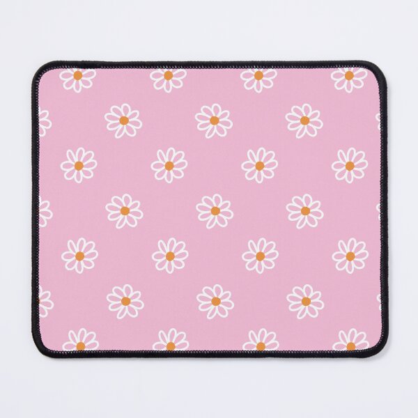 Item preview, Cute Pink Daisy Pattern Spreads Joyful Spring Cottagecore Charm designed and sold by EL-Lebedenko.