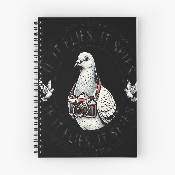 Item preview, If It Flies It Spies - Funny Birds designed and sold by catrizmorkess.