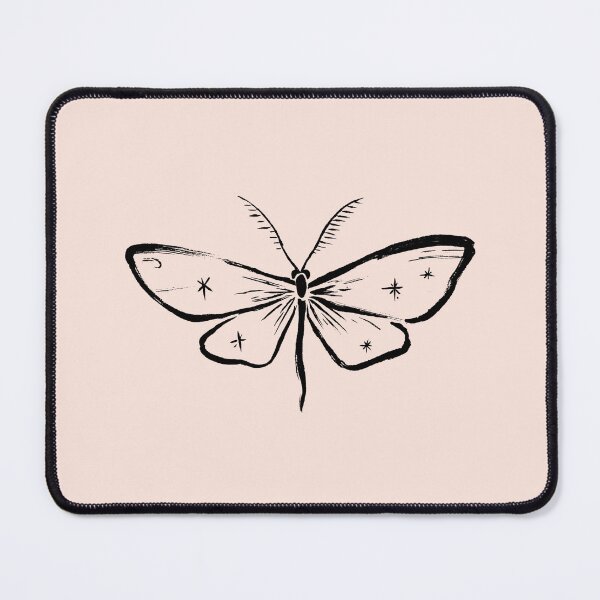 Item preview, Celestial Moth Mystical Vintage Line Art designed and sold by jianina-alondra.