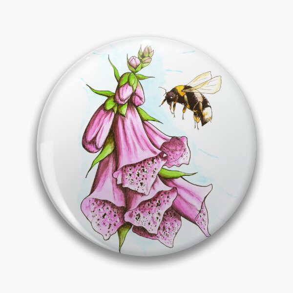 Item preview, Bee and Foxglove designed and sold by Teri Sherman.