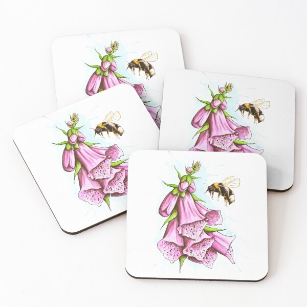 Item preview, Bee and Foxglove designed and sold by Teri Sherman.