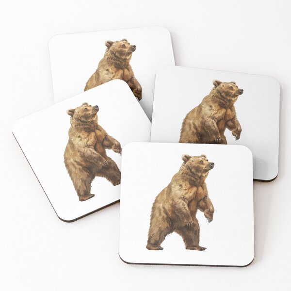 Item preview, Bear Cub | Cute Woodland Animal Watercolor Art designed and sold by Mandayartstudio.