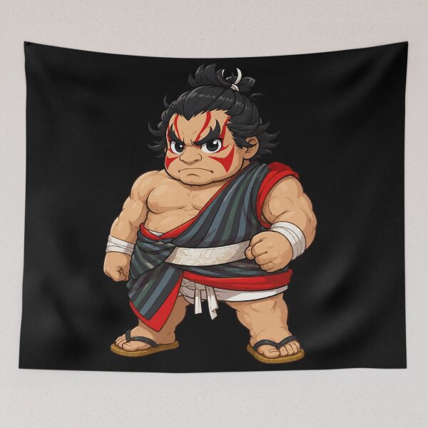 Item preview, Chibi E. Honda Street Fighter 6 | SF6 Fanart designed and sold by bapupa.