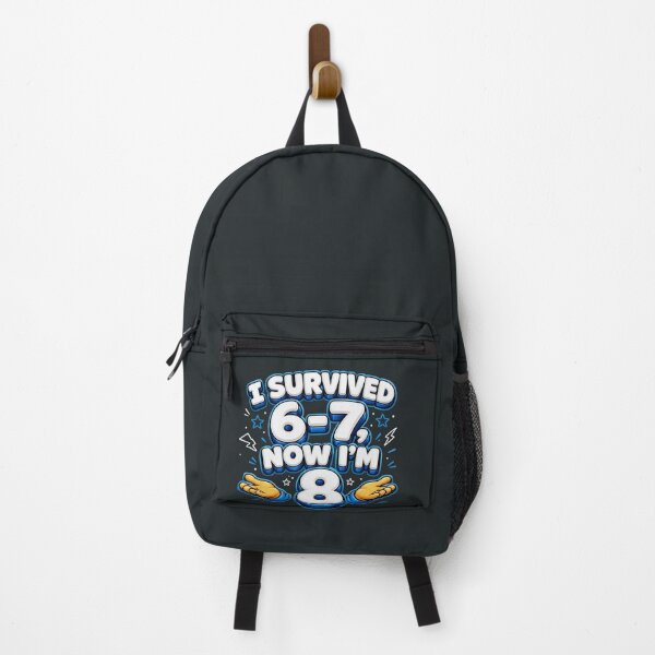 Item preview, I Survived 6-7 Now I'm 8 Funny 8th Birthday Design designed and sold by Lariva.