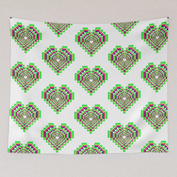 Item preview, Pixel Heart - Synthwave 3 designed and sold by handymaryloui.