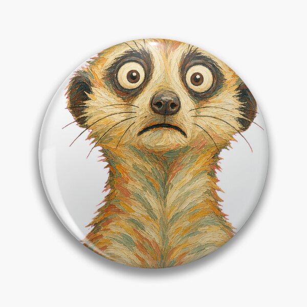 Item preview, My Brain Has Too Many Tabs Open Funny Meerkat T-Shirt Design designed and sold by KIDEnia.
