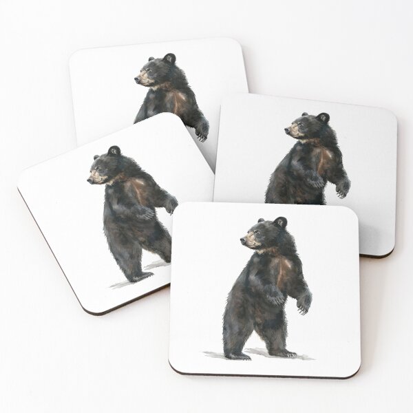Item preview, Bear Cub | Cute Woodland Animal Watercolor Art designed and sold by Mandayartstudio.