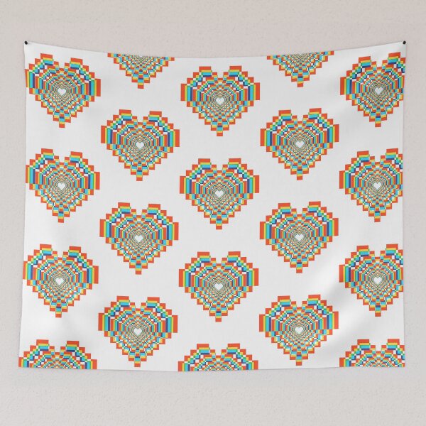 Item preview, Pixel Heart - Soft Cmyk 2 designed and sold by handymaryloui.