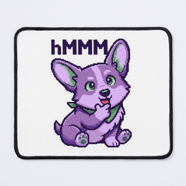 Item preview, Hmmm Meme Purple Bunny Funny Cute Animal Reaction Confused Humor T-Shirt designed and sold by pawsome purrfect.