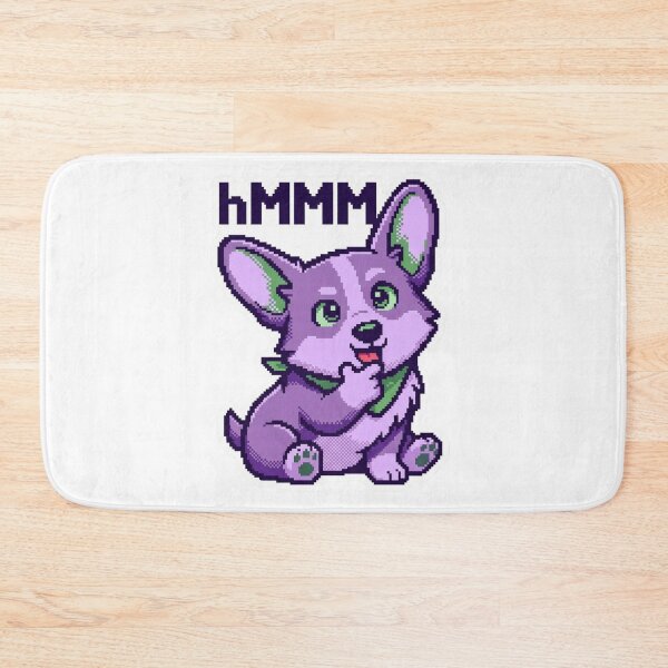 Item preview, Hmmm Meme Purple Bunny Funny Cute Animal Reaction Confused Humor T-Shirt designed and sold by pawsome purrfect.