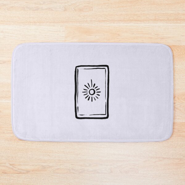 Item preview, Mystical Sun Tarot Card Line Art designed and sold by jianina-alondra.