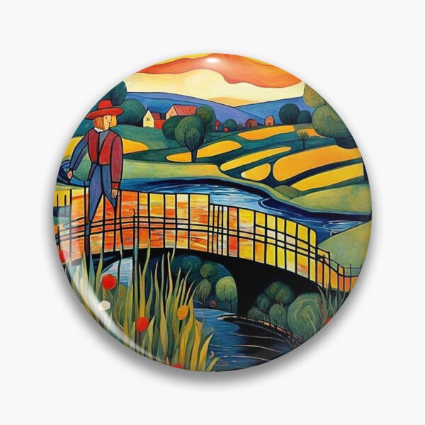 Item preview, Crossing the stream designed and sold by George Hutton Hunter.