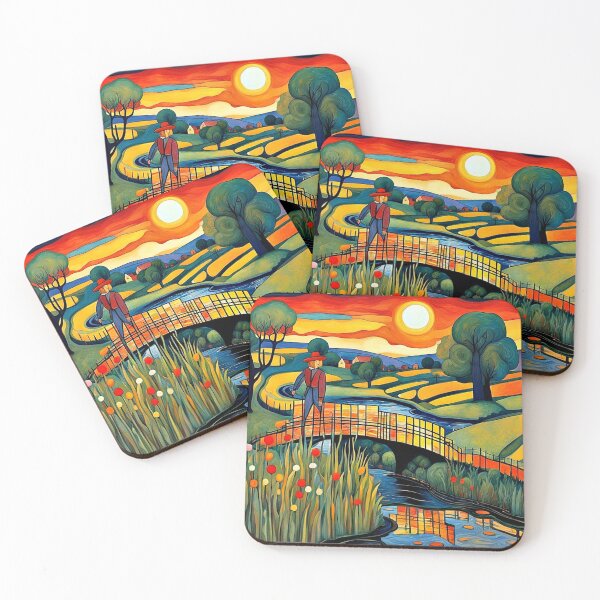 Item preview, Crossing the stream designed and sold by George Hutton Hunter.