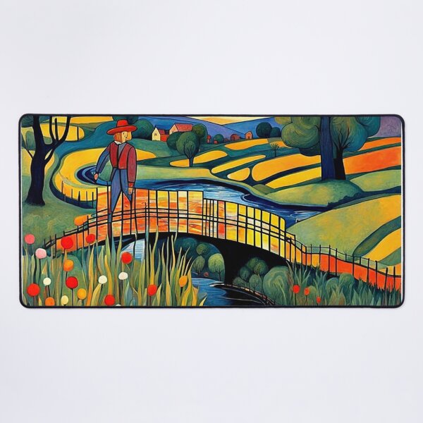 Item preview, Crossing the stream designed and sold by George Hutton Hunter.