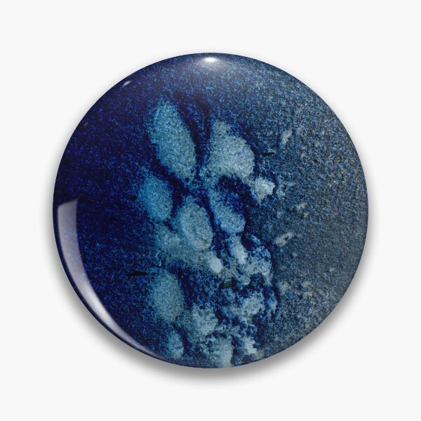Item preview, Blue Sand Paw Print Macro Art designed and sold by photossmirnov.