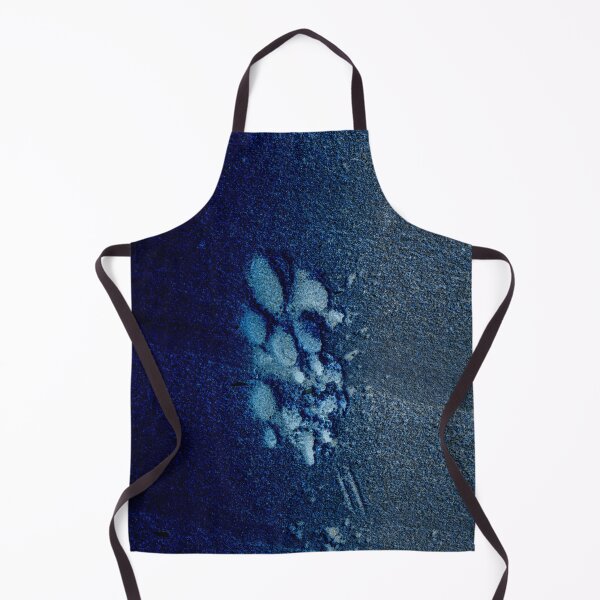 Item preview, Blue Sand Paw Print Macro Art designed and sold by photossmirnov.