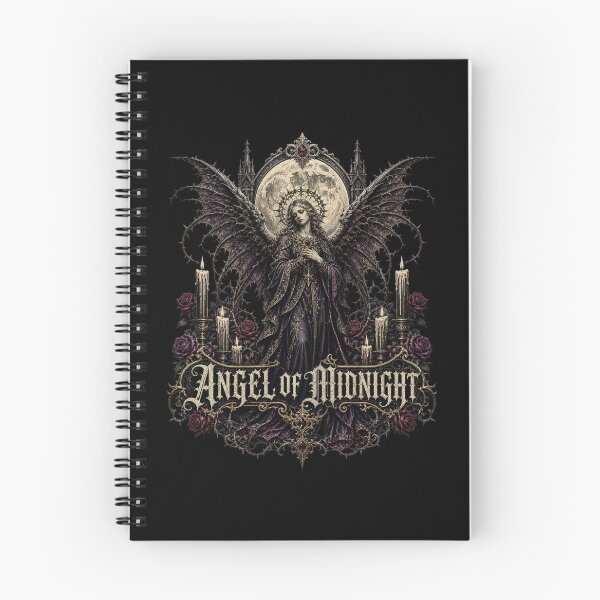 Item preview, Halloween Angel of Midnight – Dark Angel Gothic Sticker designed and sold by Uglyandcute.