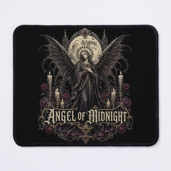 Item preview, Halloween Angel of Midnight – Dark Angel Gothic Sticker designed and sold by Uglyandcute.