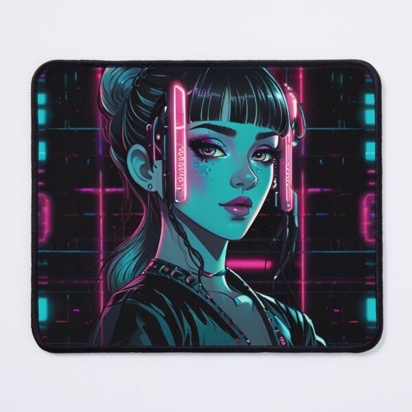 Item preview, Decora Kawaii Cyber Aesthetic Poster | Defiant Cyberpunk Anime Design designed and sold by Joy-boy-op.