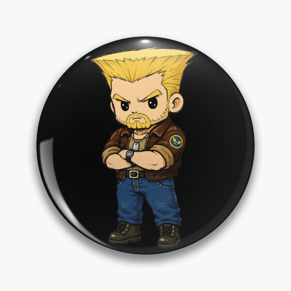 Item preview, Chibi Guile Street Fighter 6 | SF6 Fanart designed and sold by bapupa.
