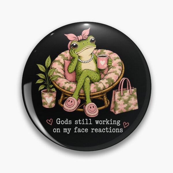 Item preview, Gods Still Working On My Face Reactions designed and sold by cabanalunaire.