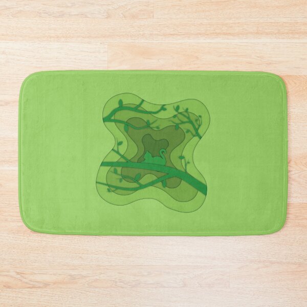Item preview, Peaceful Cat Among Lush Summer Greenery designed and sold by CozyLittleShop.