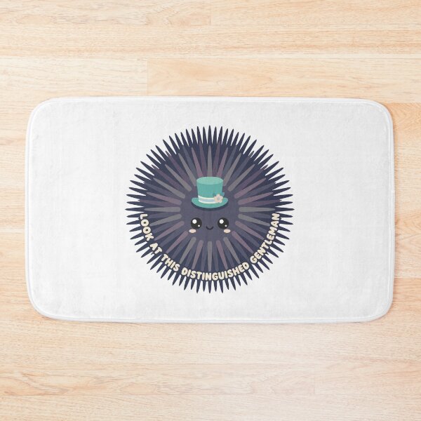 Item preview, Distinguished Gentleman Kawaii Sea Urchin With Hat designed and sold by Arc2020.
