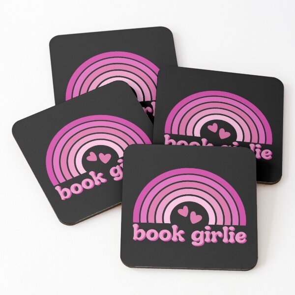 Item preview, Cute Pink Rainbow - Book Girlie designed and sold by humnoo.