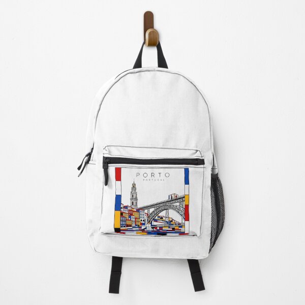 Item preview, Porto Mondrian style poster 3D designed and sold by CMYKStudio.