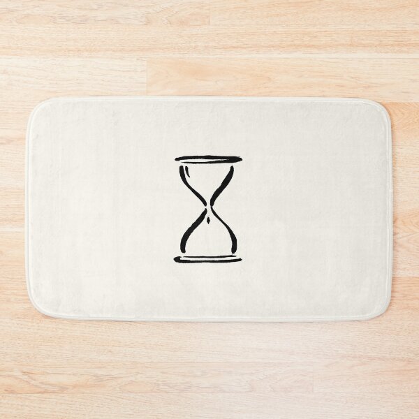 Item preview, Vintage Hourglass Time Symbol Line Art designed and sold by jianina-alondra.