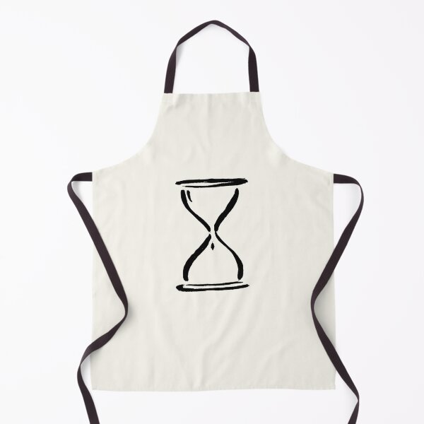 Item preview, Vintage Hourglass Time Symbol Line Art designed and sold by jianina-alondra.