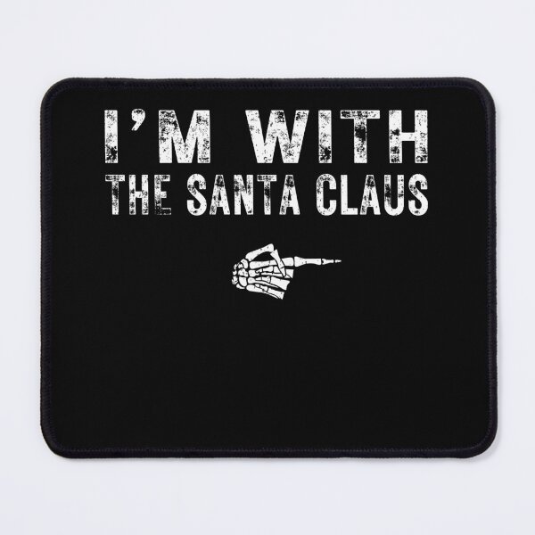 Item preview, I'm With The SANTA CLAUS Matching Couple Halloween designed and sold by mdmahabubur.