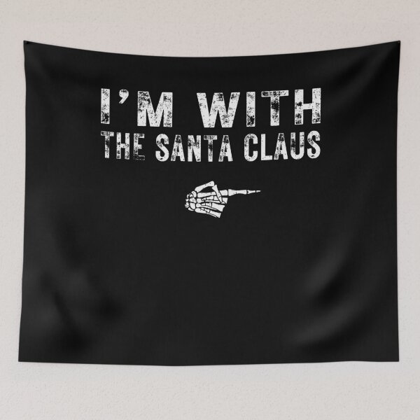 Item preview, I'm With The SANTA CLAUS Matching Couple Halloween designed and sold by mdmahabubur.