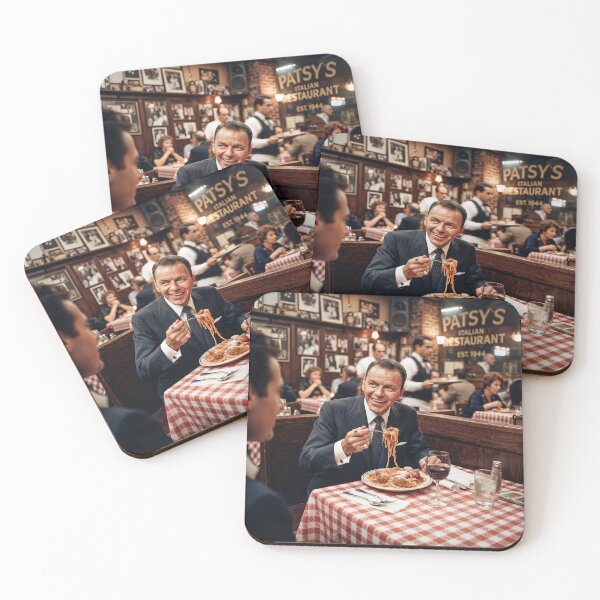 Item preview, Frank Sinatra Eating Spaghetti And Meatballs designed and sold by Home Decor Art.