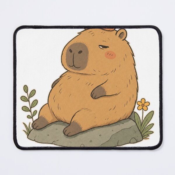 Item preview, Capybara I'm Not Lazy Energy Saving Mode Funny T-Shirt Design designed and sold by KIDEnia.