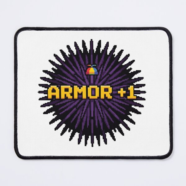 Item preview, Armor Plus One Pixel Art Sea Urchin Gamer Meme designed and sold by Arc2020.