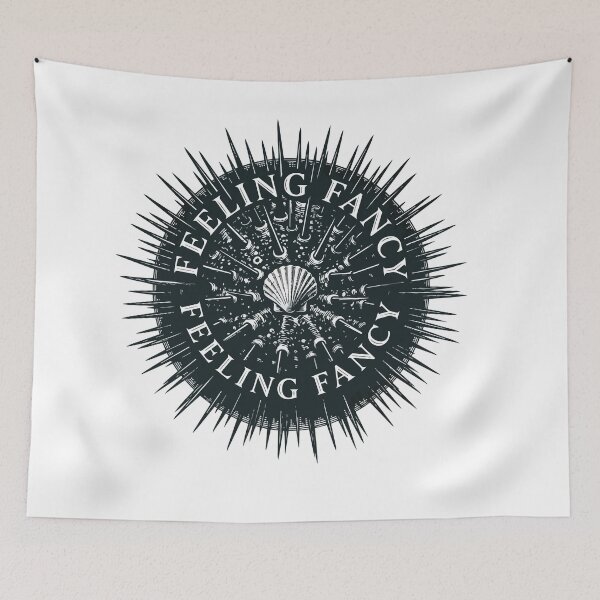 Item preview, Feeling Fancy Vintage Etching Sea Urchin Art designed and sold by Arc2020.
