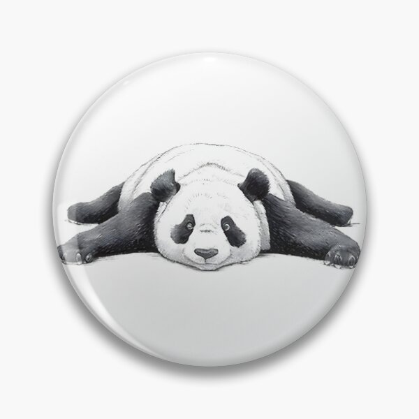 Item preview, Lazy Panda Chill Art ⭐⭐⭐⭐⭐ designed and sold by Redbubble-Gulf.