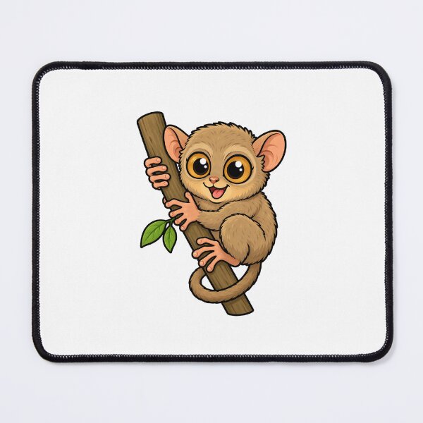 Item preview, Cute Big Eyed Bush Baby on Branch designed and sold by Creativeworksuk.